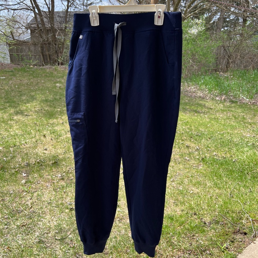 Women’s Zamora High Waisted Navy Blue Figs